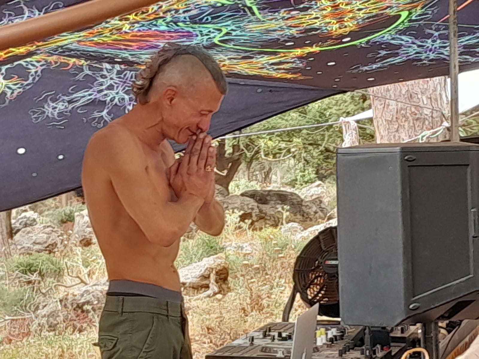 RECHARGE behind the decks